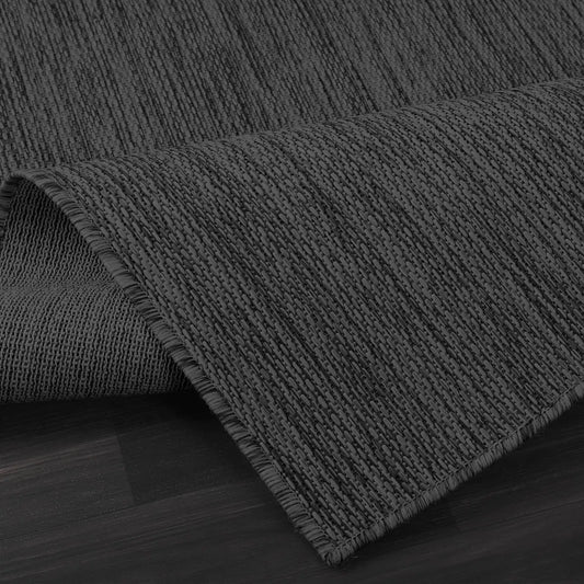 Broadwater Dark Grey Indoor / Outdoor Rug 9 x12
