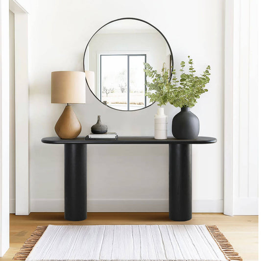 Modern Minimalist BAGUETTE CONSOLE TABLE 60"
