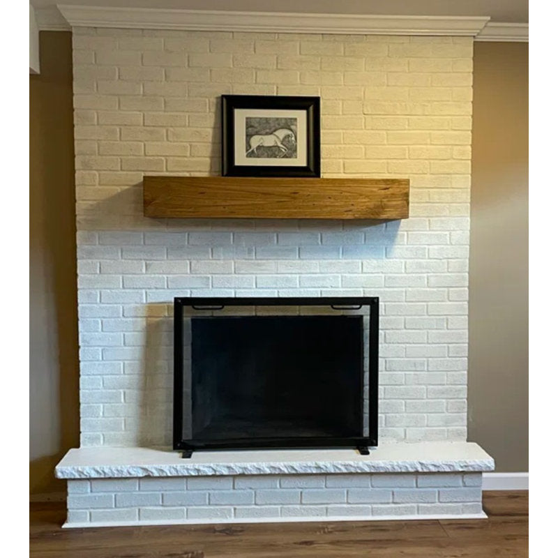 Étagère de cheminée Midwood Rustic Oak XL 53"