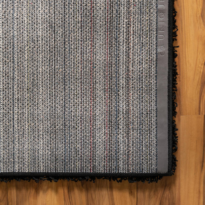 Tapis Santoshi noir de jais, 2,39 m x 2,39 m