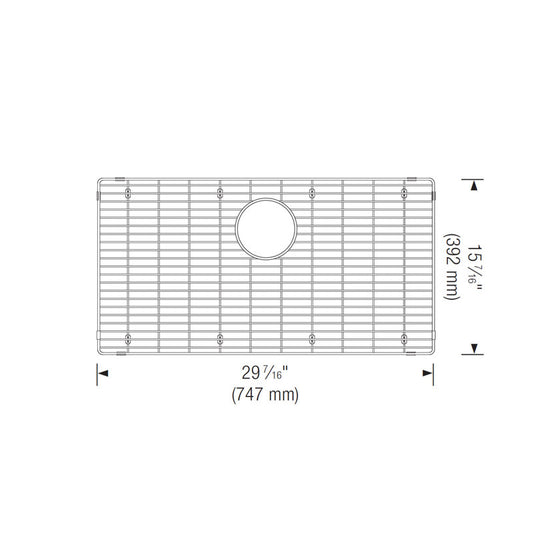 Grille de Fond pour Évier de Cuisine