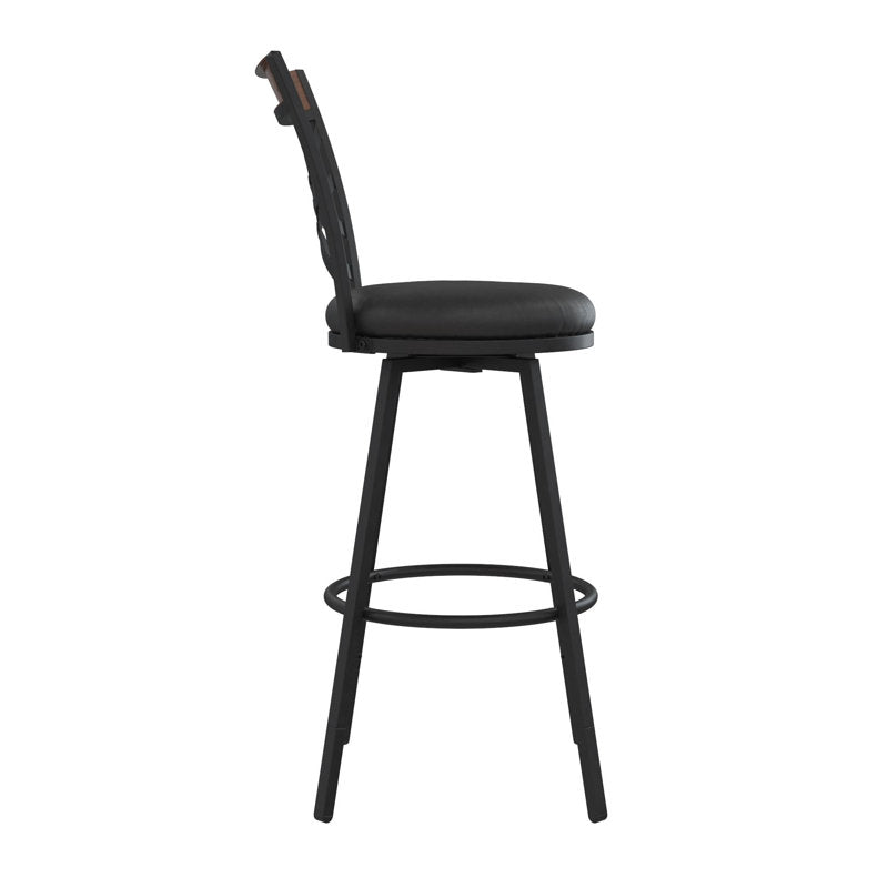 Tabouret de bar pivotant Clintw à hauteur réglable (ensemble de 3)