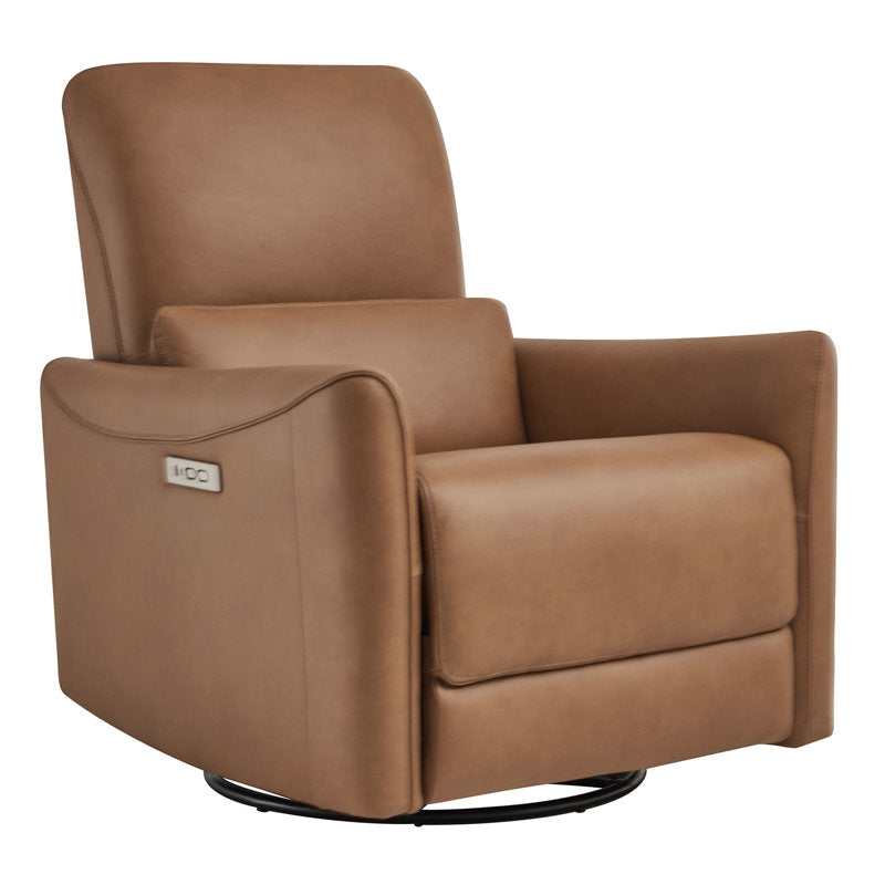 Sant Electric Swivel Recliner Chair in Genuine Leather