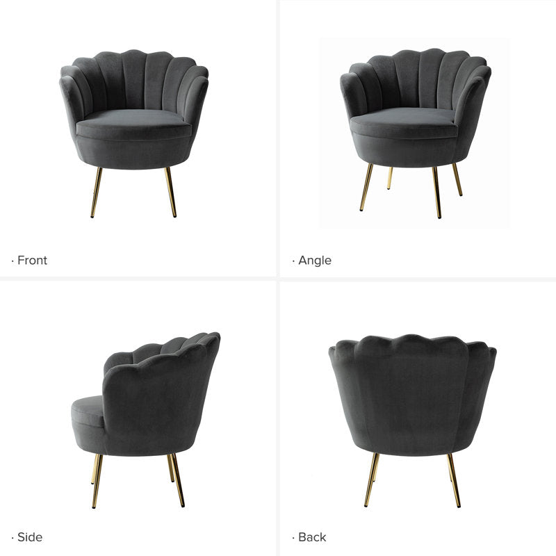 Hendrix Half Barrel Chair ( set of 2)