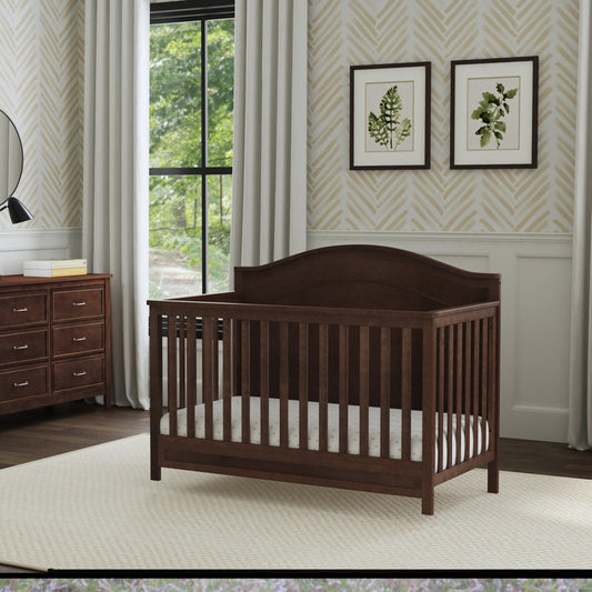 Charlie 4-in-1 Convertible Crib ( Expresso Colour )