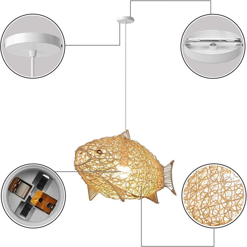 Elencourt 1-Light LED Pendant Light