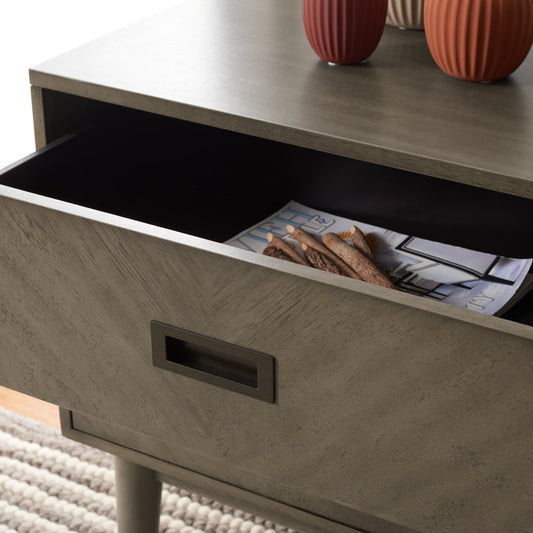 Komon 26'' W 2 Drawer Nightstand