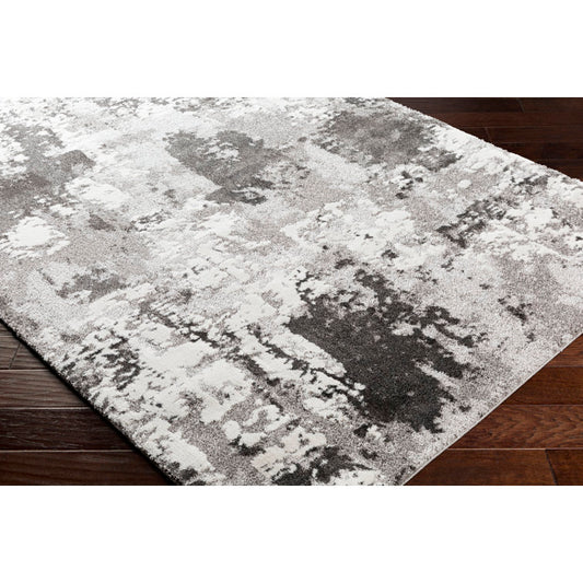 Multi-colored carpet woven by the Kolaire machine 3’11” x 5’7”