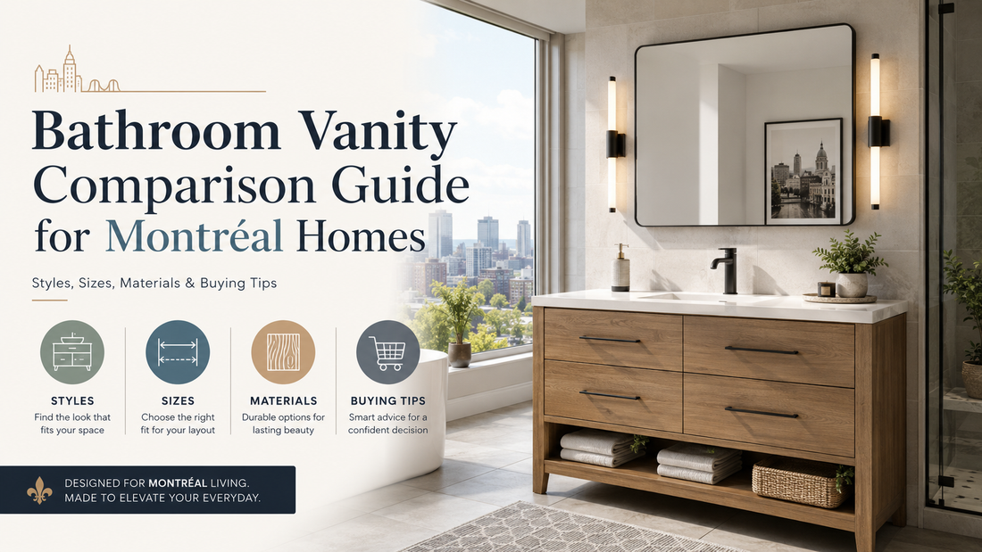 Bathroom Vanity Comparison Guide: Sizes, Styles, Materials & Buying Tips