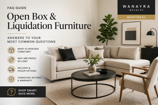 Open Box & Liquidation Furniture FAQ