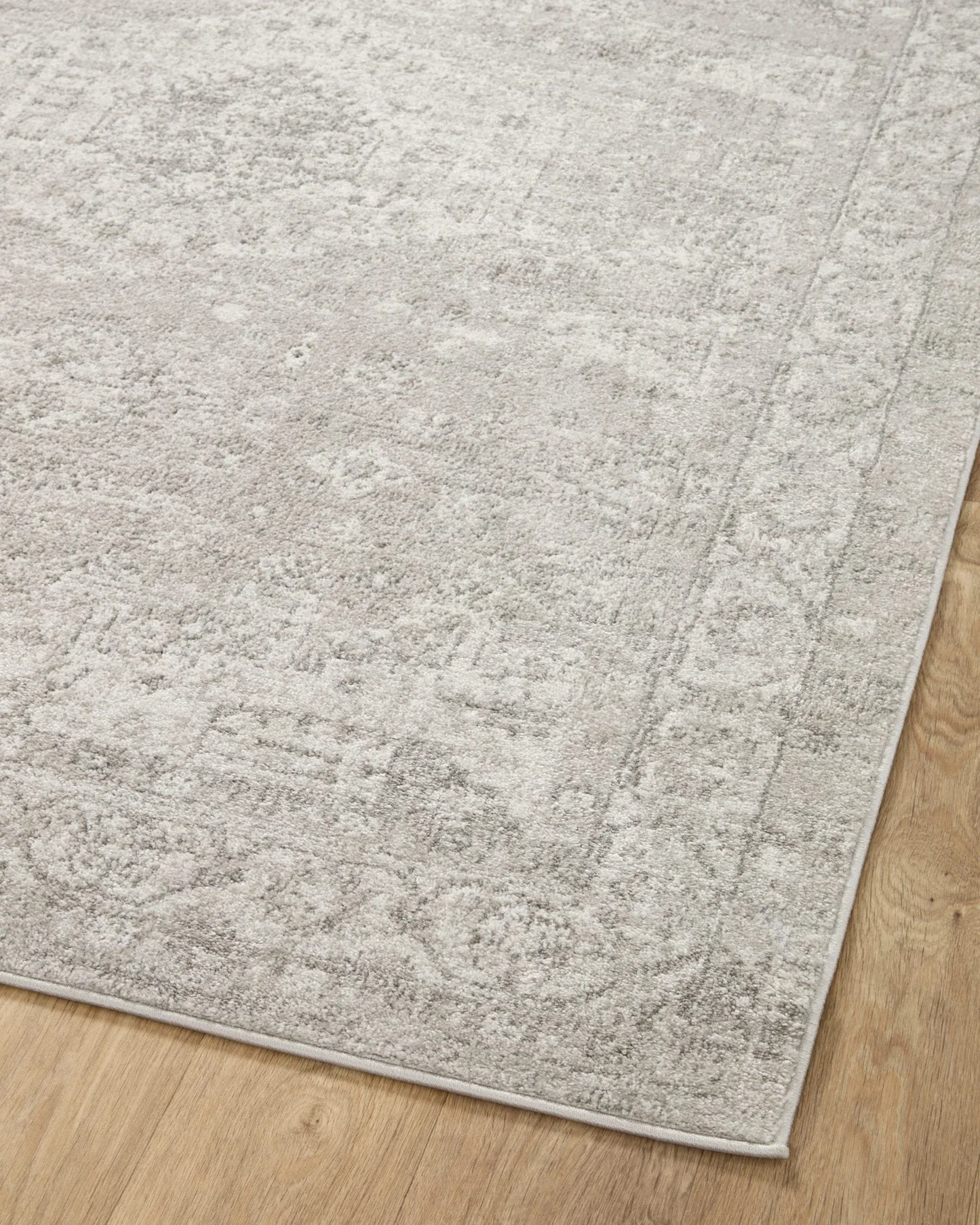 Loloi Rugs Odette Silver / Ivory 9'2" x 13'