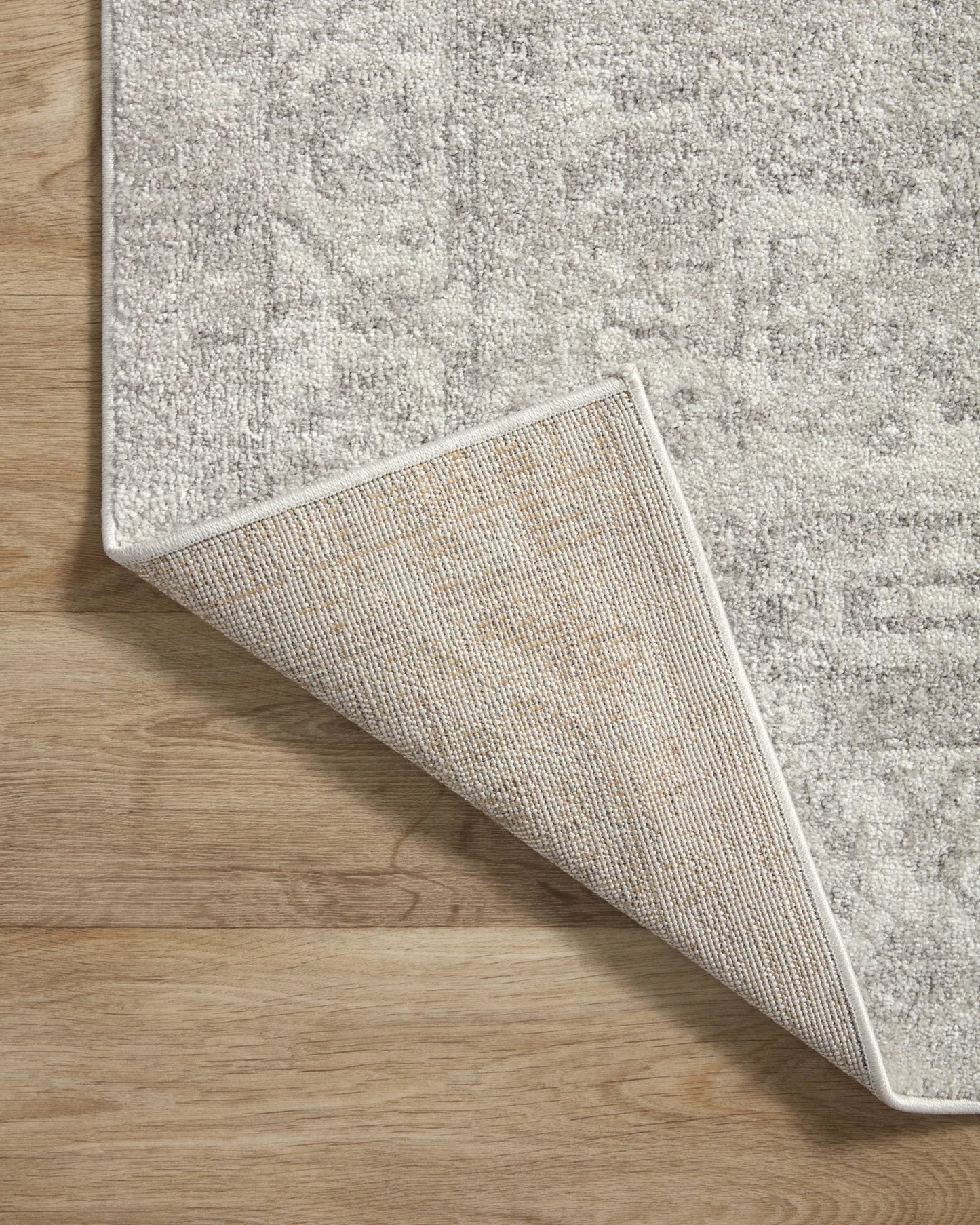 Loloi Rugs Odette Silver / Ivory 9'2" x 13'