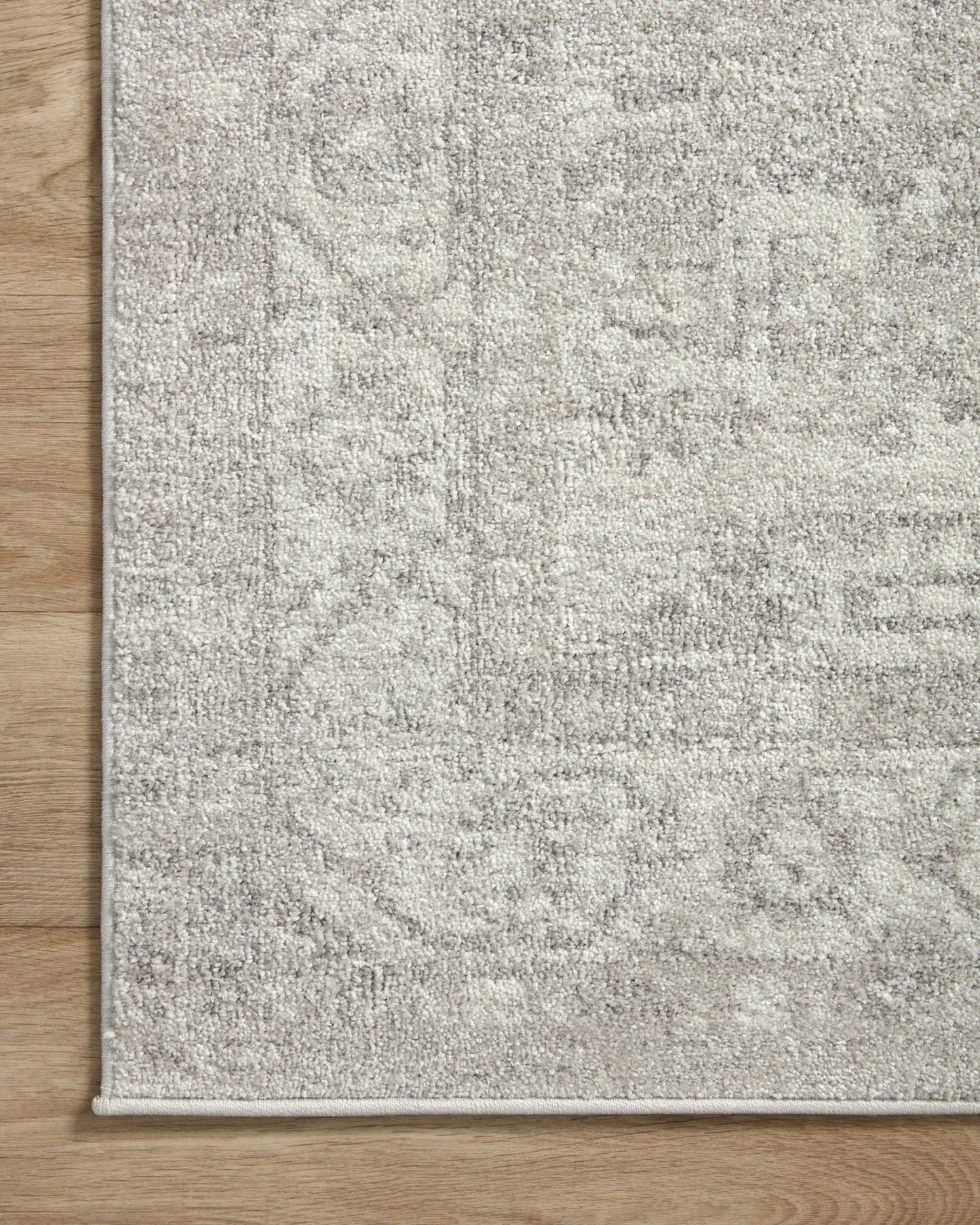 Loloi Rugs Odette Silver / Ivory 9'2" x 13'