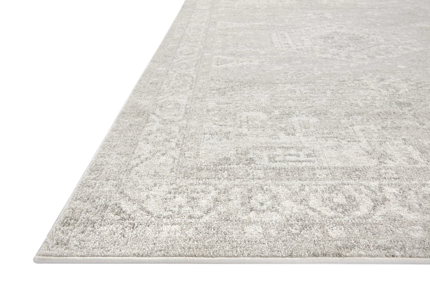 Loloi Rugs Odette Silver / Ivory 9'2" x 13'