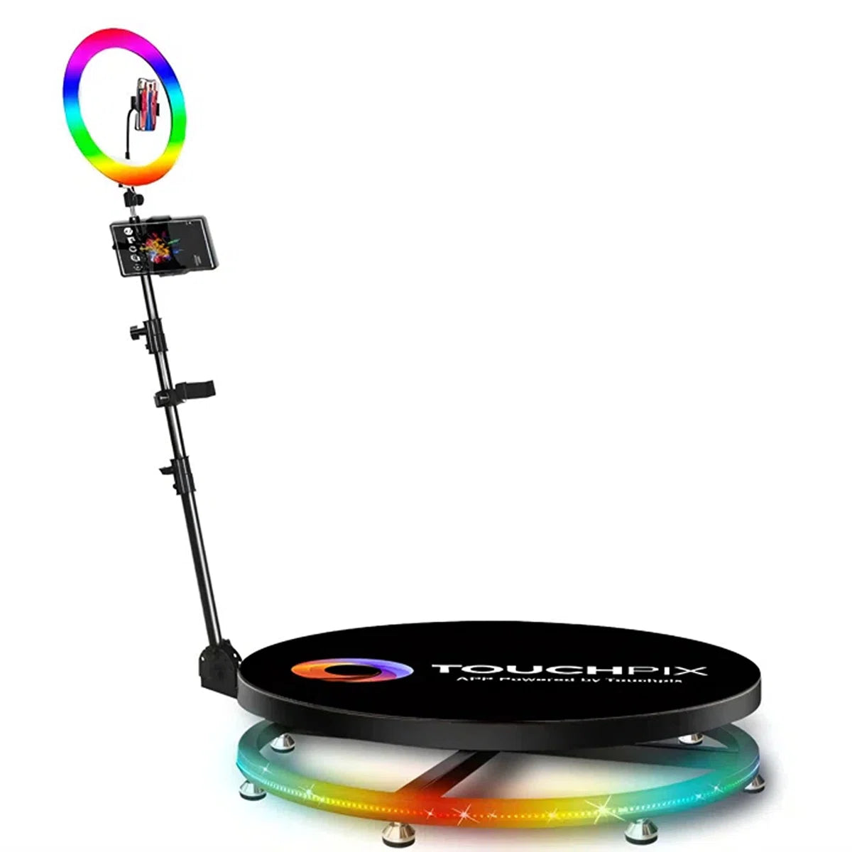 Cabine photo 360° automatique SPINNER avec sac de voyage 