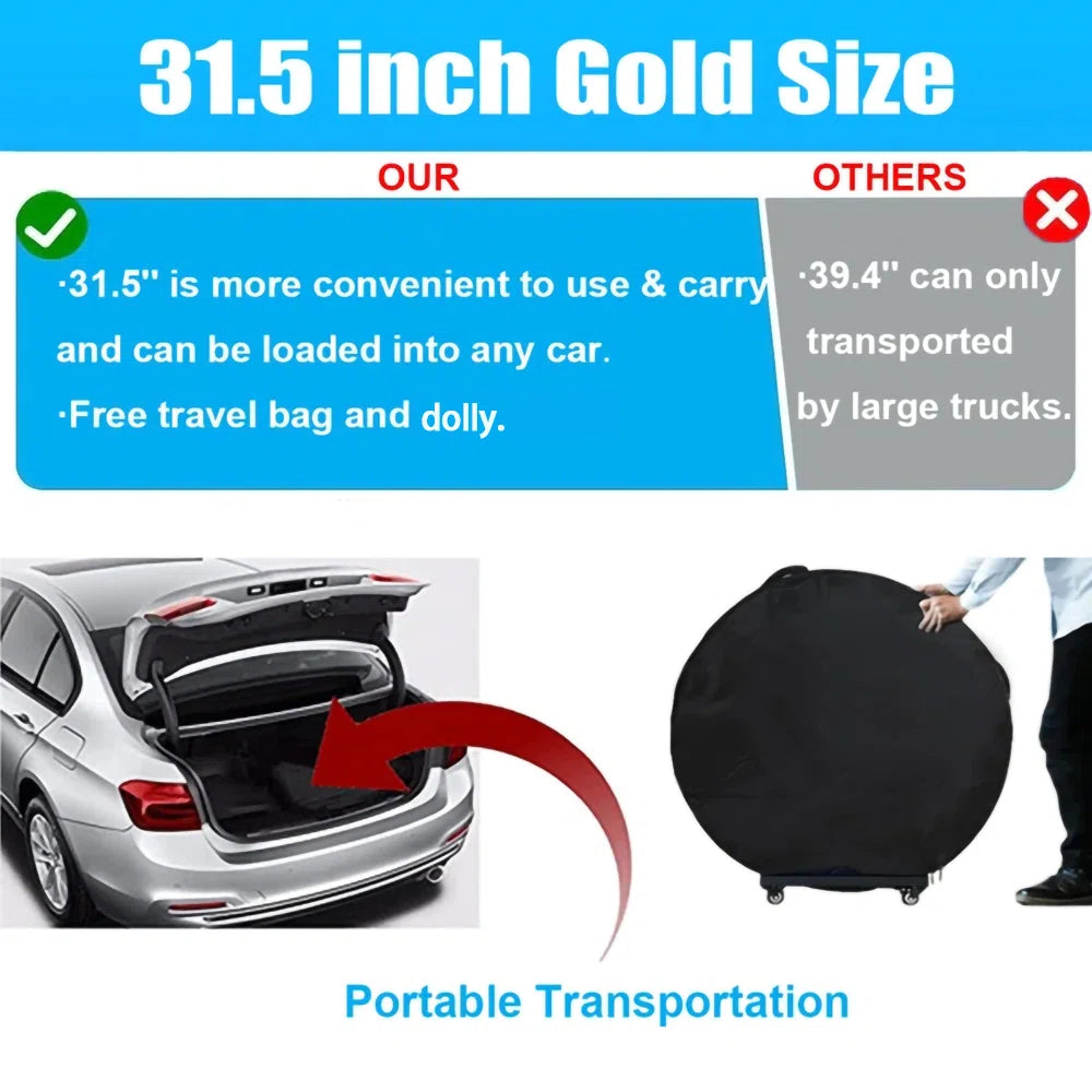 Cabine photo 360° automatique SPINNER avec sac de voyage 