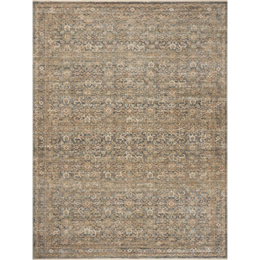 Tapis Amber Lewis x Loloi Molly Denim / Or 3,50 m x 4,70 m