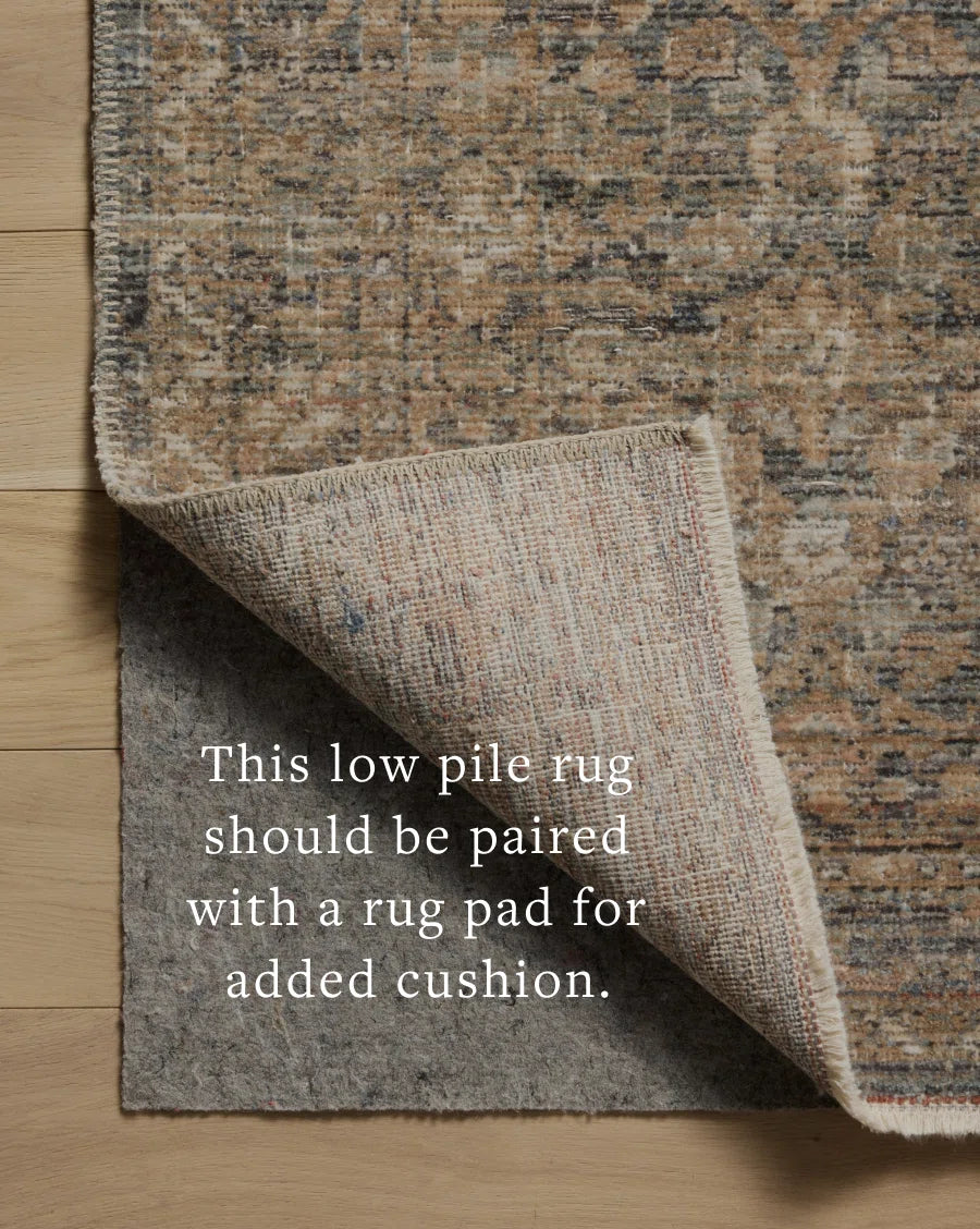 Tapis Amber Lewis x Loloi Molly Denim / Or 3,50 m x 4,70 m