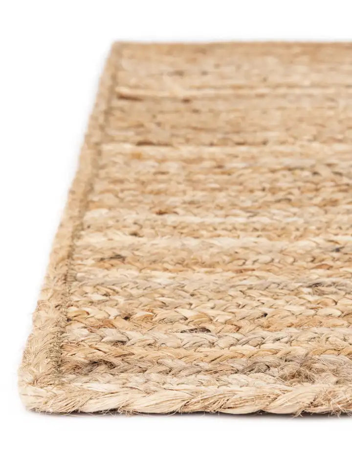 Wofford Handmade Natural Rug 8x8 square