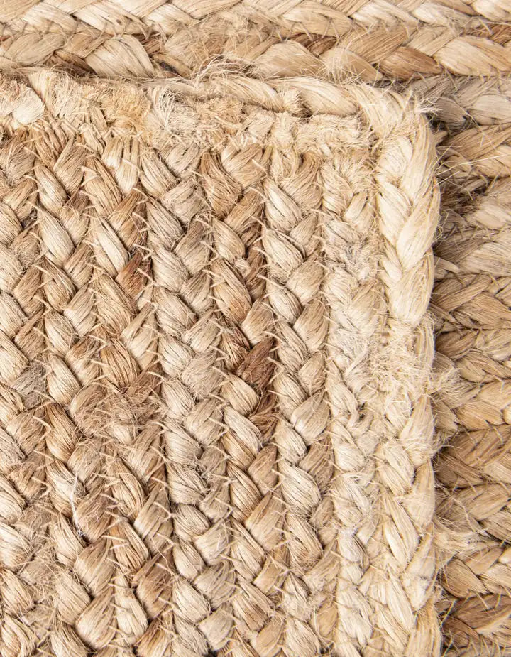 Wofford Handmade Natural Rug 8x8 square