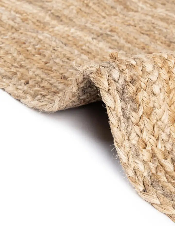 Wofford Handmade Natural Rug 8x8 square