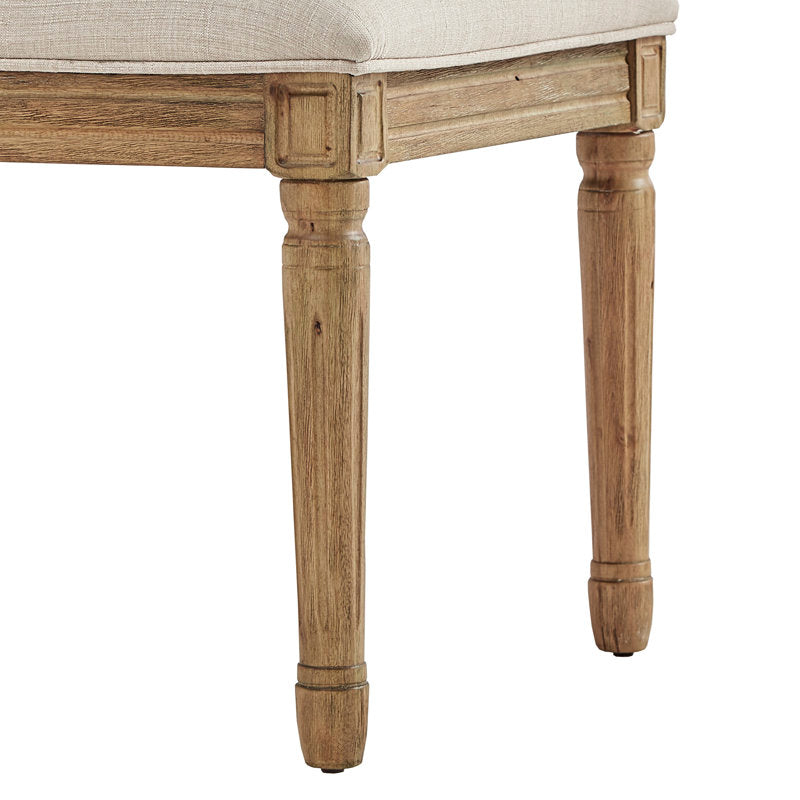 Libretto Linen Solid Wood Side Chair (Set of 2)
