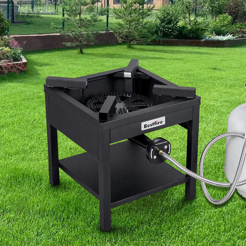 Cuisinière extérieure robuste au propane 275 000 BTU
