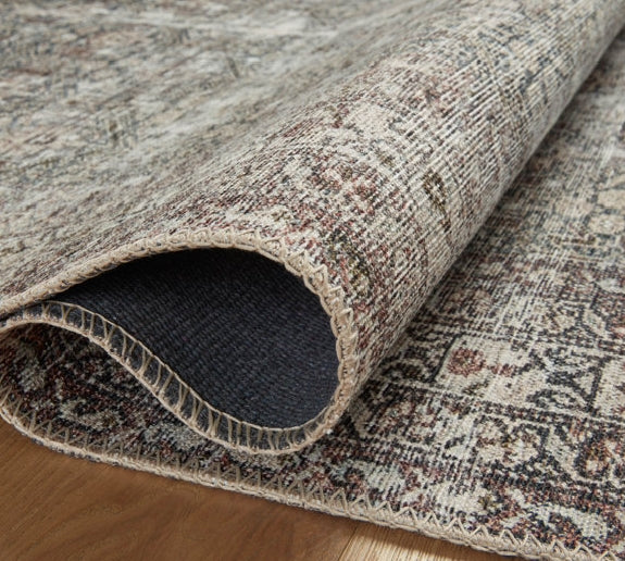 Chris Loves Julia x Loloi Judy Natural / Cream Area Rug 7.6ft x 9.6"