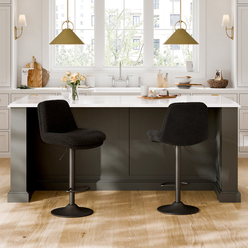Tabouret de bar et de comptoir réglable Hitoshi