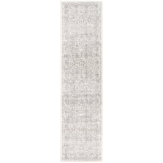 Tapis oriental gris / ivoire DeSoto 2'7" x10' Runner