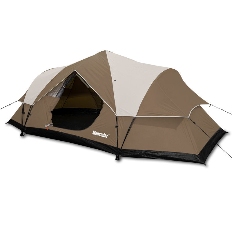 Tente marron 6 personnes, boîte Wayfair, 10e étage (emballage ouvert, comme neuve)