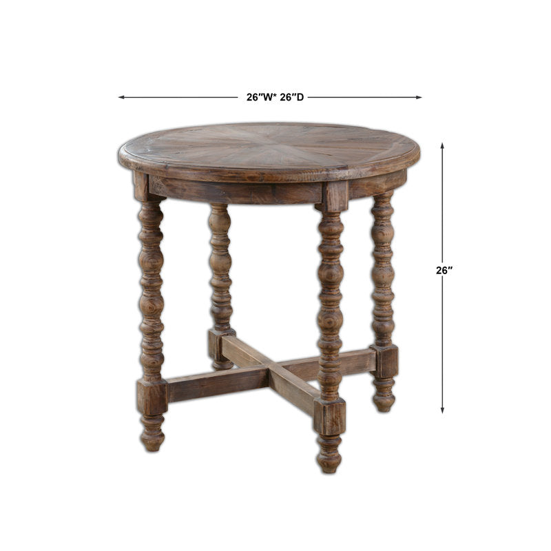 Table d'appoint Jacob en bois massif 