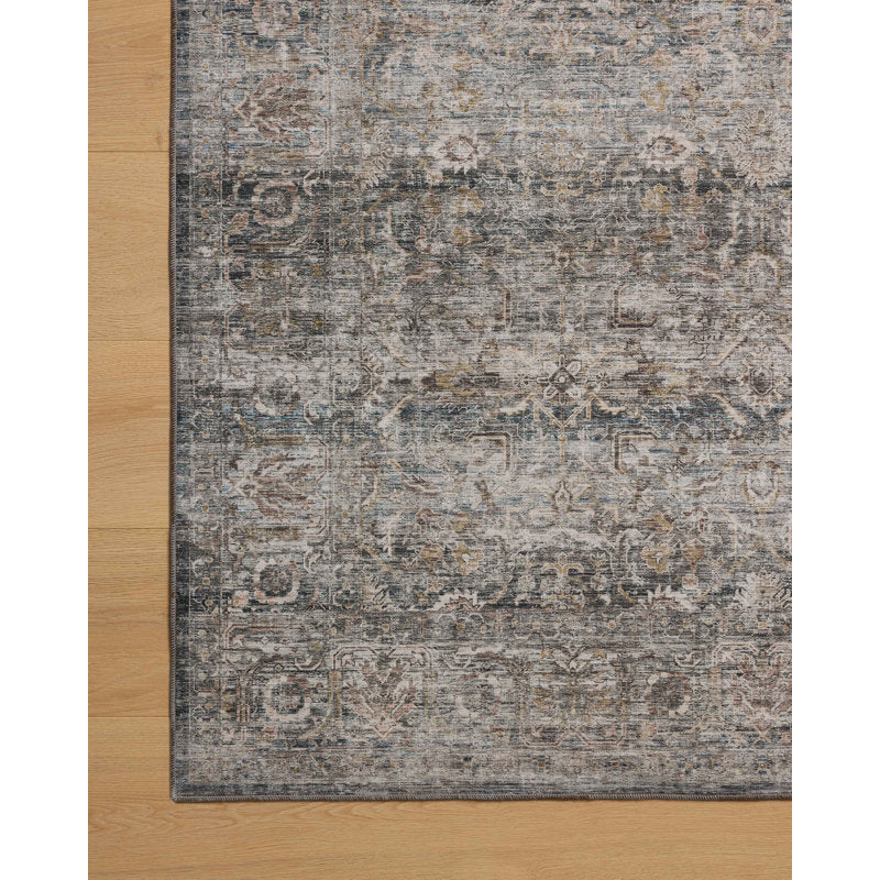 Tapis lavable en machine Dove / or Amber Lewis x Loloi 107 cm x 168 cm