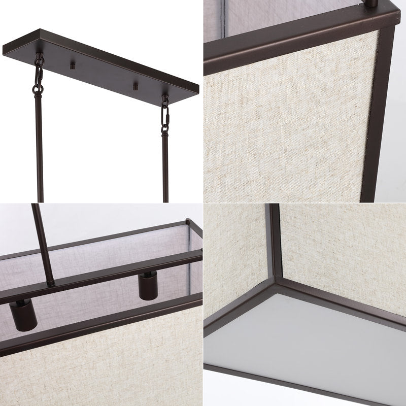 Suspension Amberson 4 - Carrée/Rectangle 