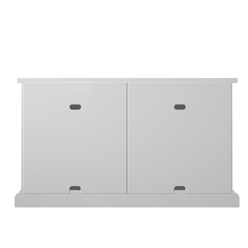 Buffet Braydon 56" à 2 tiroirs, couleur blanche