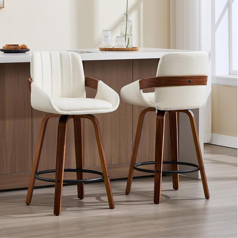 Swivel bar and counter stool (Set of 2)