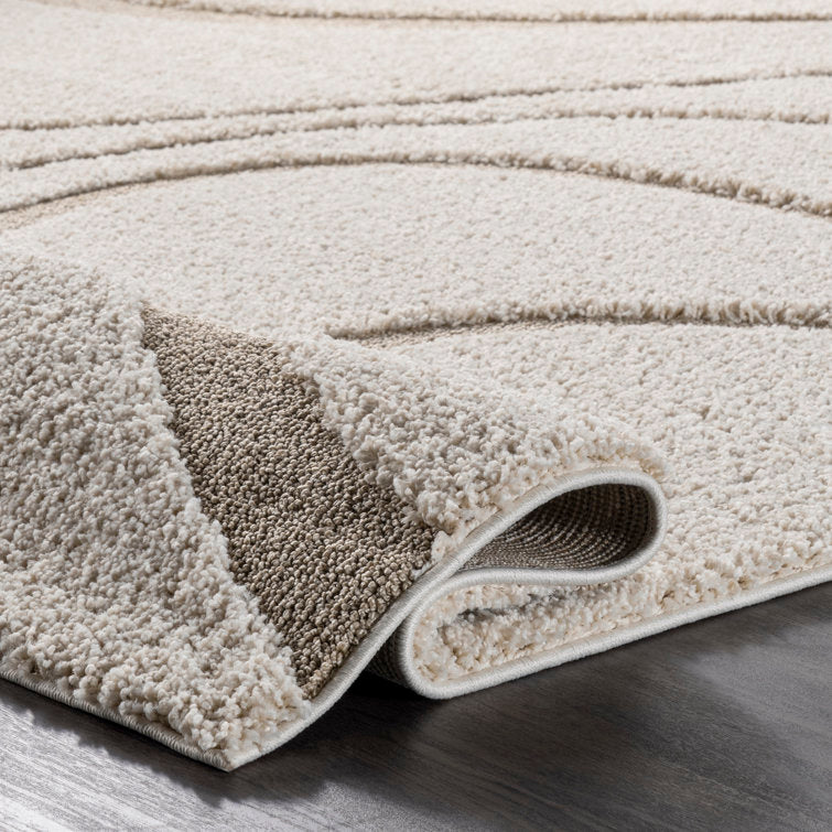 Wade Logan Baltej Tapis / Rug Cream/ Ivory 6 ft 7 in x 9 ft