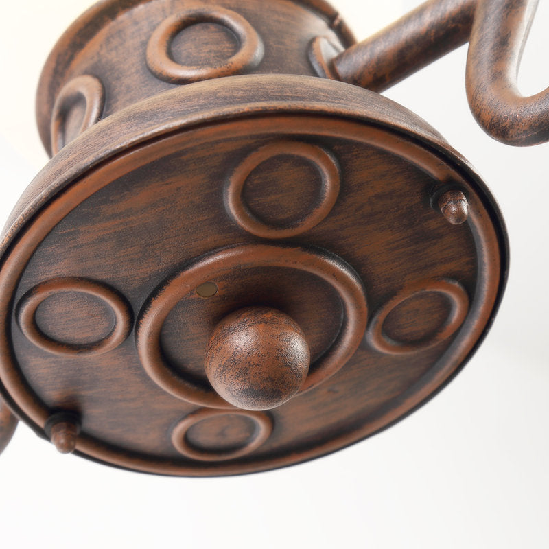 Rosalie Black 1 - Lanterne suspendue d'extérieur réglable de 20,5 cm de hauteur