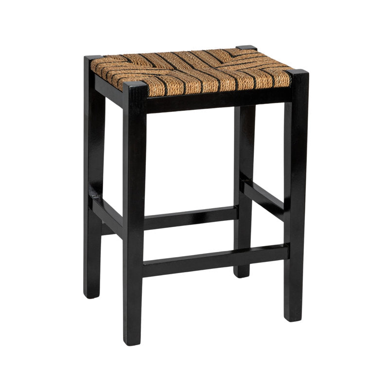 Tabouret de comptoir en bois de 25,25 pouces