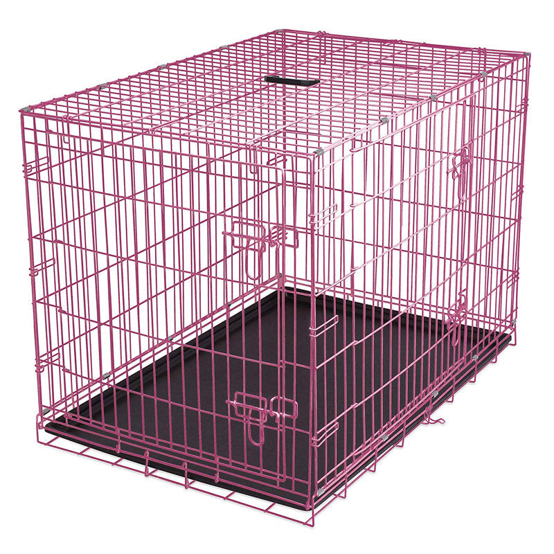 Meilleure niche pliable en acier pour chien (Medium Internet) 