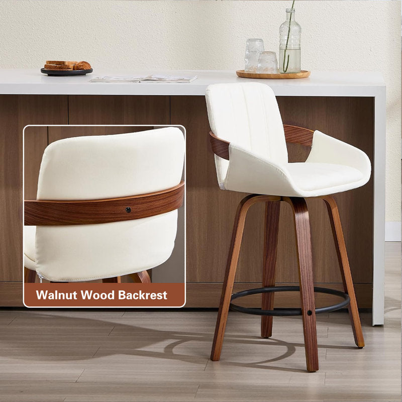 Swivel bar and counter stool (Set of 2)
