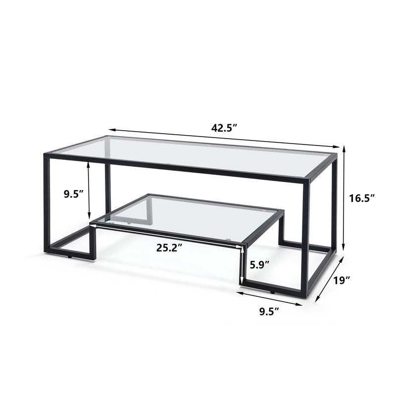 Table basse Stansberry Frame avec rangement