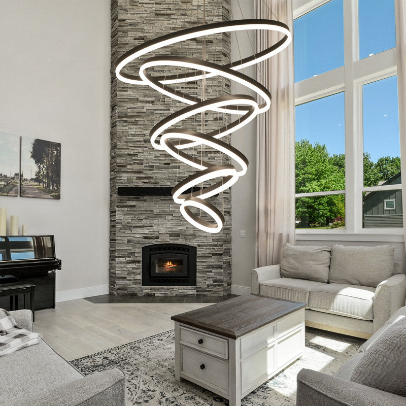 Lustre géométrique LED Divo