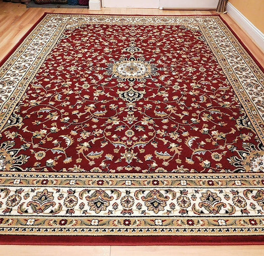 Tapis d'intérieur oriental en laine Mulkerins 8x10