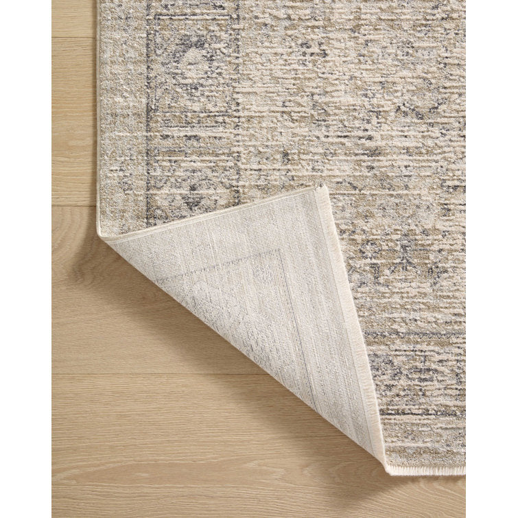 Tapis Amber Lewis x Loloi Alie Taupe / Colombe 2'7" x 12'0" 