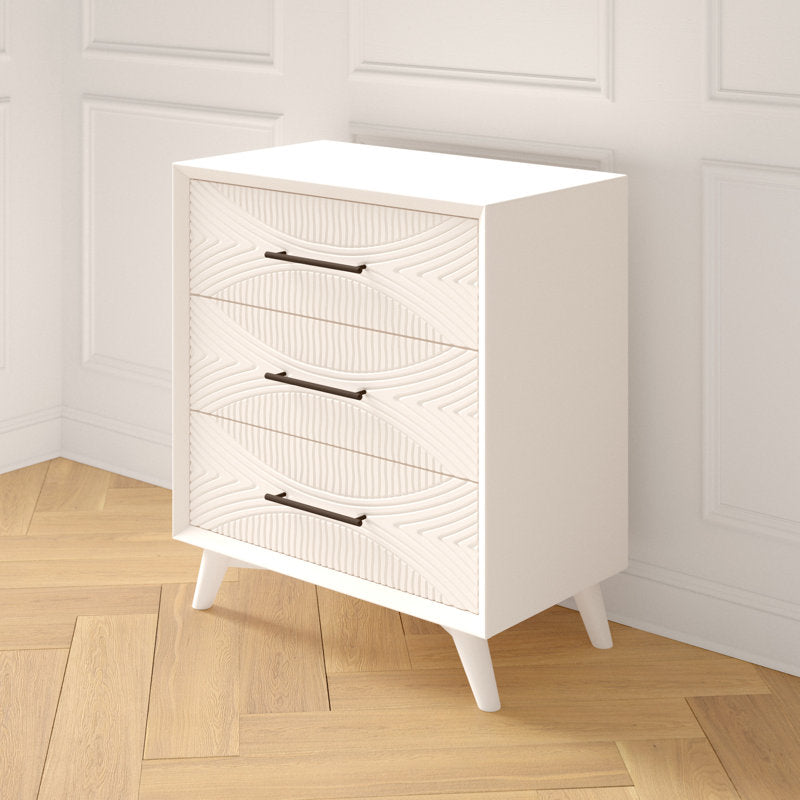 Commode Tranquility Small Chest, blanche, 30'' L 3