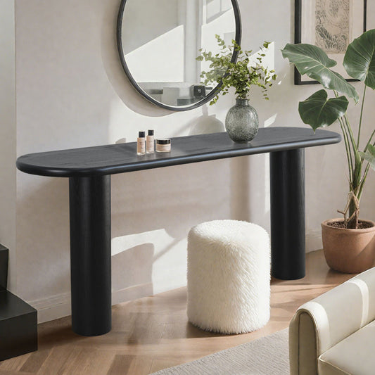 Modern Minimalist BAGUETTE  CONSOLE TABLE  60"
