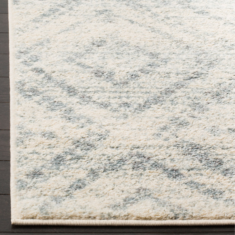 Tapis Muniz Performance Carpet Ivoire/Bleu clair, 3 m²