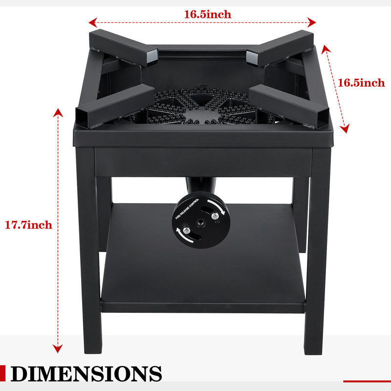 Cuisinière extérieure robuste au propane 275 000 BTU