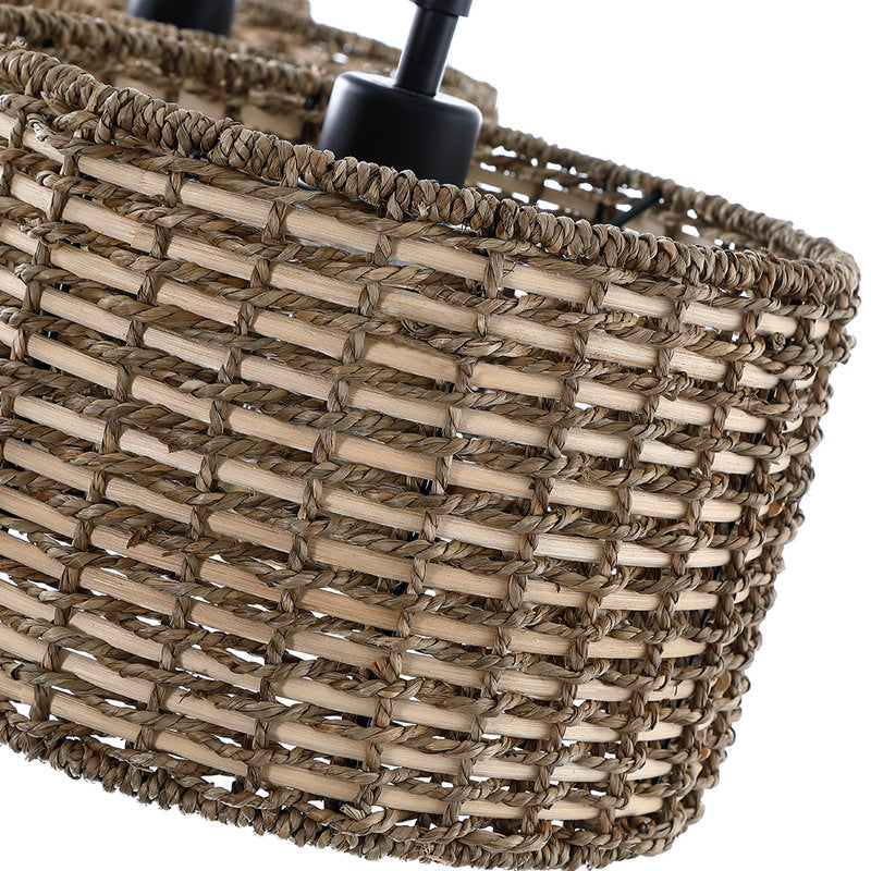 Lustre cylindrique Lannister à 3 lumières pour îlot de cuisine